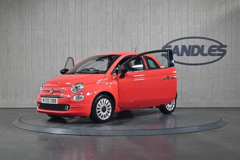 2020 Fiat 500 1.2 Lounge Euro 6 (s/s) 3dr HATCHBACK Petrol Manual