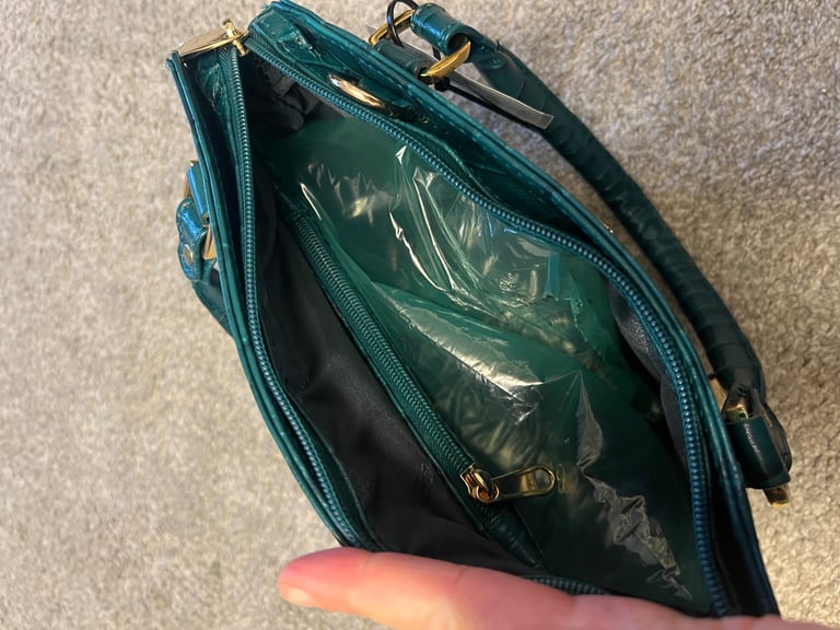 Ashwood Leather Croc Medium Multiway Bag