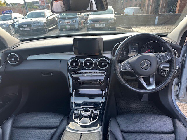 2017 Mercedes-Benz C-Class 2017 17-Reg Mercedes C220d Sport Premium 9G-Tronic Auto,BIG SPEC,PAN R...