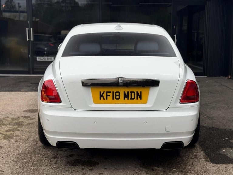 LEFT HAND DRIVE 2018 ROLLS ROYCE GHOST  6.6 V12 BLACK BADGE 17K MILES UK REG LHD