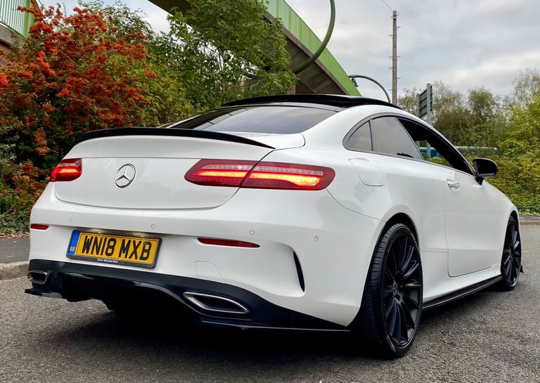 2018 Mercedes-Benz E Class E220d AMG Line Premium Plus 2dr 9G-Tronic COUPE Diesel Automatic