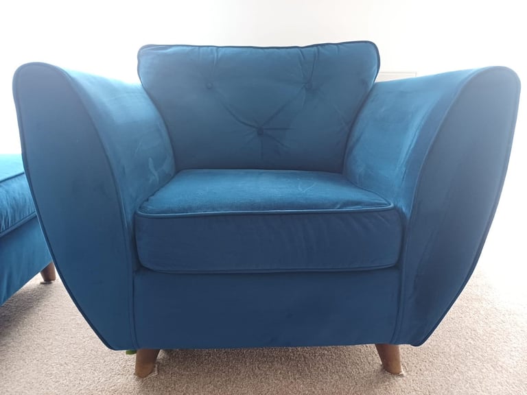 corner sofa+armchair