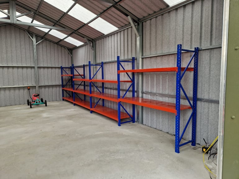 Longspan Shelving Units New Racking For Shops Garages Sheds