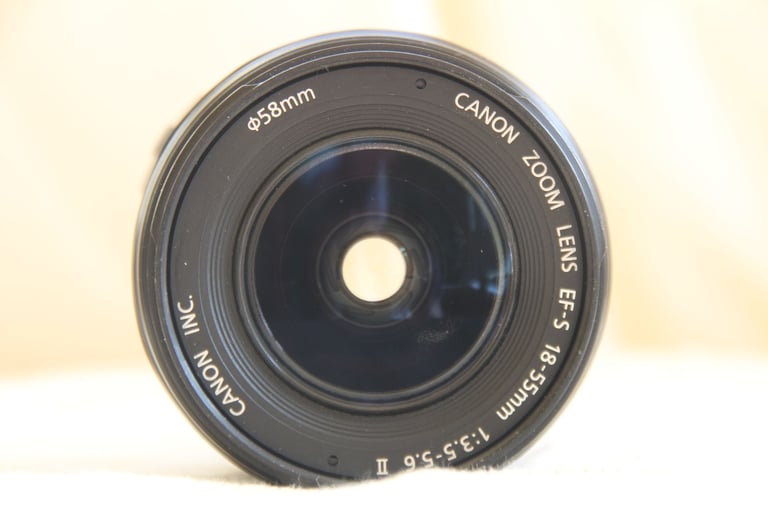 fully working Canon EOS 450D digital camera and Canon Zoom Lens EF-S 18-55mm 1:3.5-5.6 II bundle