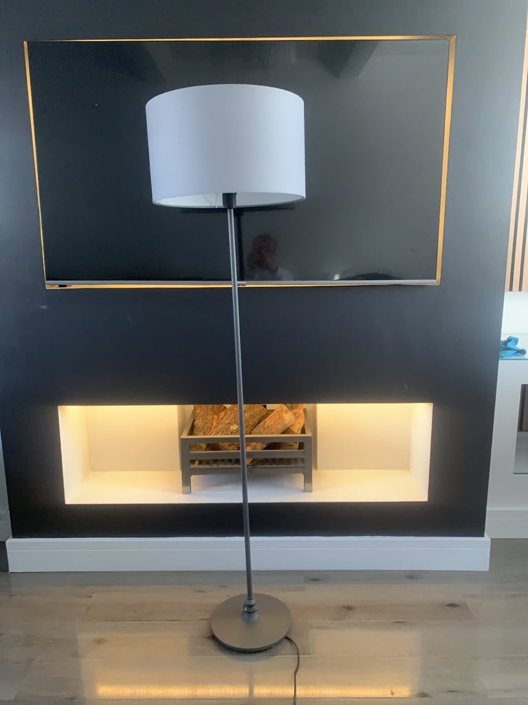 image for Floor lamp with shade and bulb included 