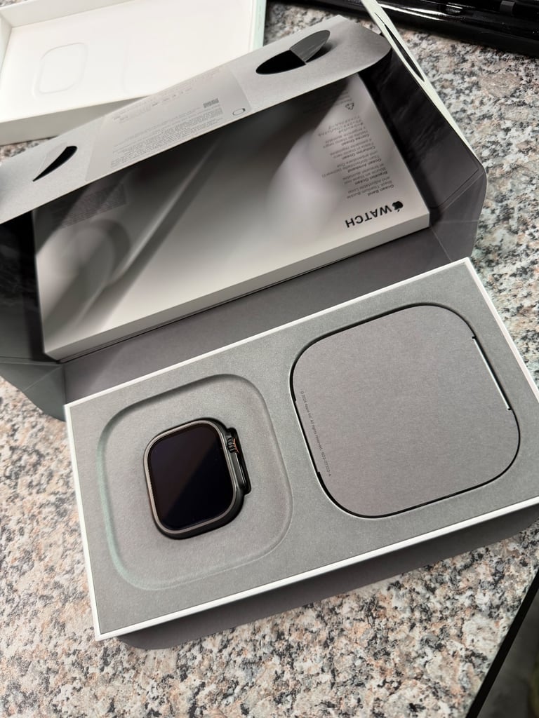 image for Apple Watch Ultra 2. 49mm. Black Ocean. 100% battery health