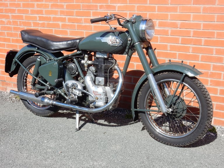 Royal Enfield Model G 350cc 1957 Matching Numbers. V5C & Buff Logbook - 209 XVY