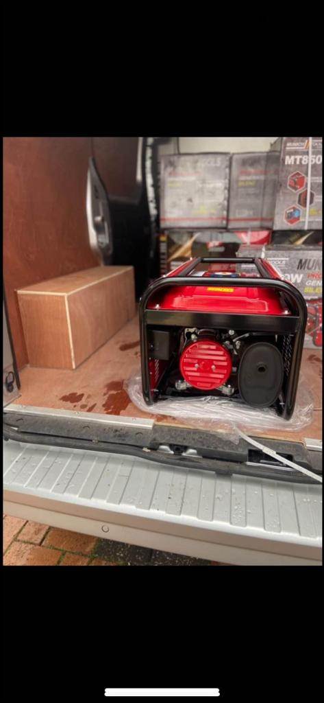 German ML8500 Silent Petrol Generator 8.5 KVA, with 6.5 HP available for sale
