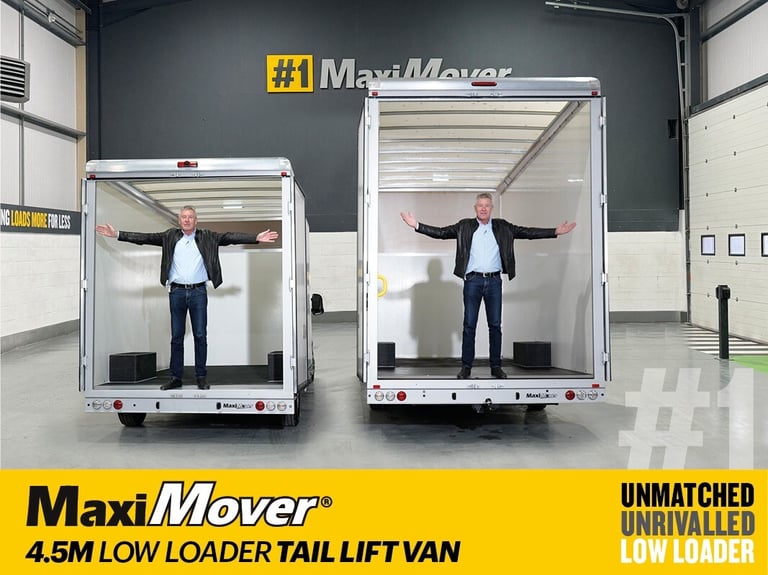  Renault Master MAXIMOVER XL 45.M X 2.7M High Payload Low Floor Tail Lift Van Luton  Diesel Manual