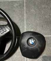 BMW x5 e70 Multifunctional steering wheel +Airbag !!! Fully working 