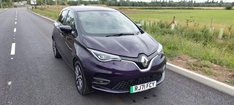 21/71 Renault Zoe GT EDITION 100KW RAPID 15988 MILES 1 OWNER OWNED BATTERY
