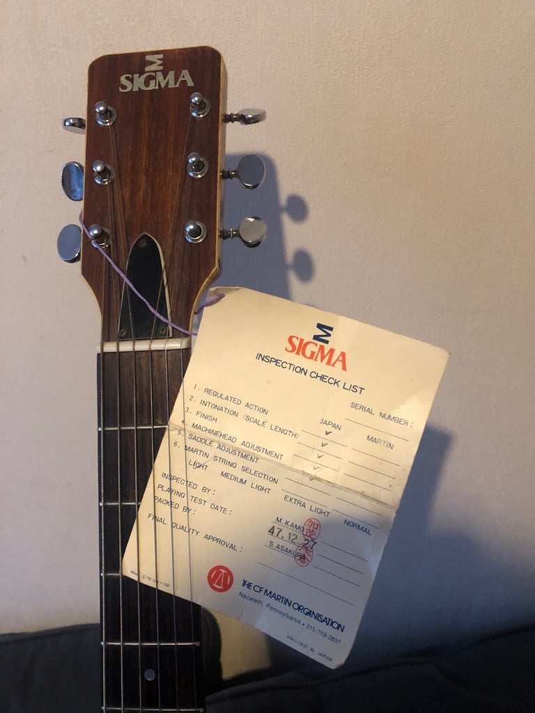 Martin Sigma guitar