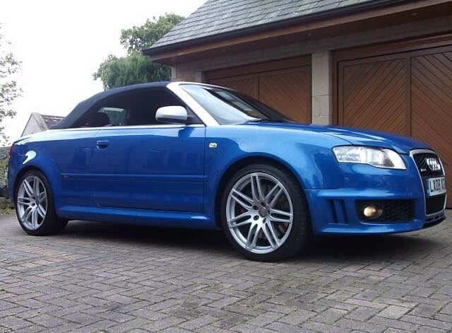 2008 AUDI RS4 4.2 QUATTRO CONVERTIBLE 