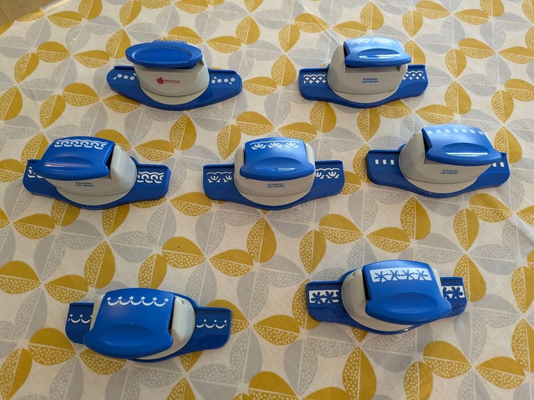 image for Selection of Woodware craft border punches