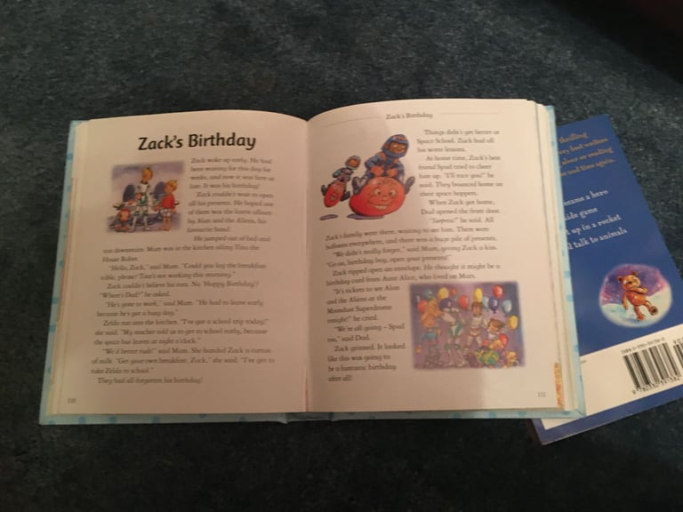 2 Books - 365 Stories and Rhymes Treasury and adventure stories for 6-year-olds