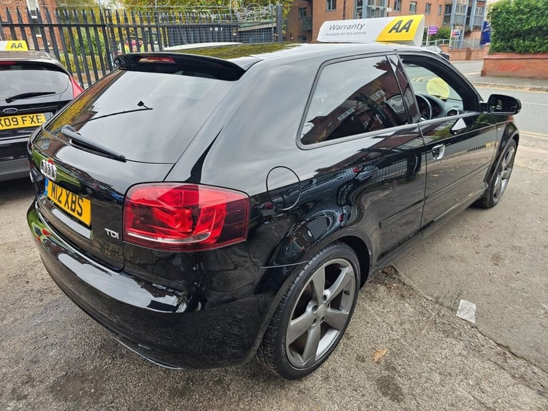 2012 Audi A3 2.0 TDI Black Edition Hatchback 3dr Diesel Manual Euro 5 (s/s) (170 ps) Hatchback Di...