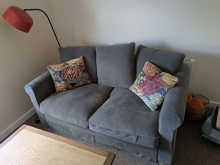 Two-seater Grey Sofa