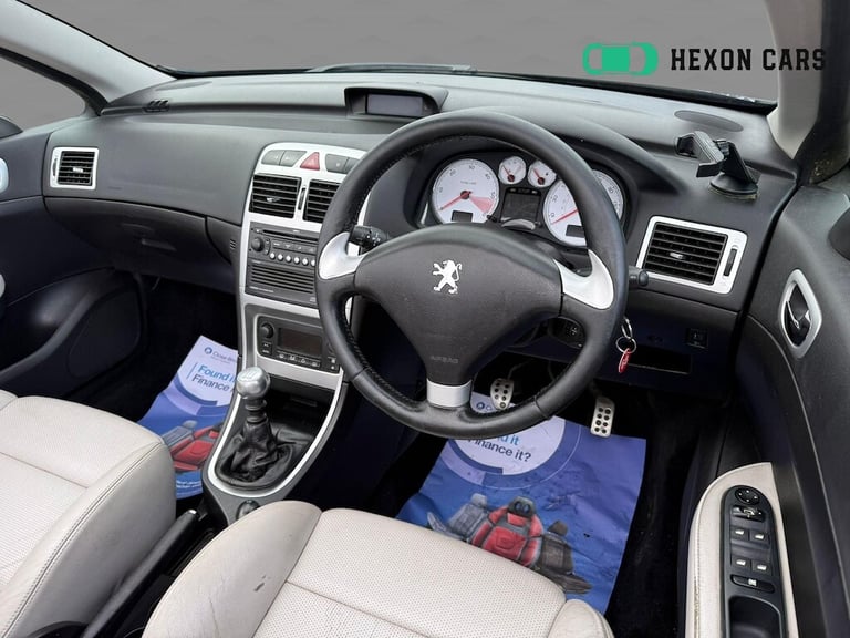 2007 Peugeot 307 2.0 HDi Sport 2dr CONVERTIBLE DIESEL Manual