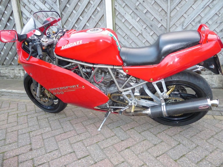 DUCATI 900 SS L REG FLAT SLIDE CARBS DYNA COILS CARBON CANS K-N PRO 100 LEADS