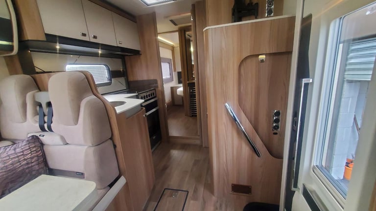 Fiat SWIFT KON-TIKI 650 motorhome 4 berth 4 seatsbelts Island bed 2020