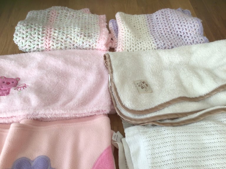 image for 8 Baby Blankets.