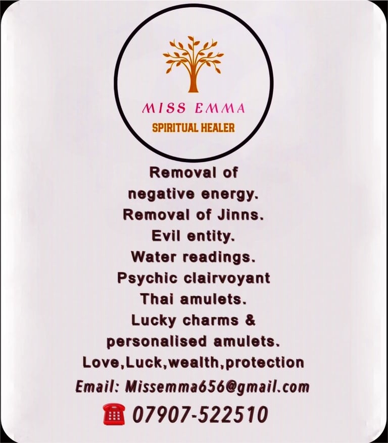 Miss emma spiritual healer 