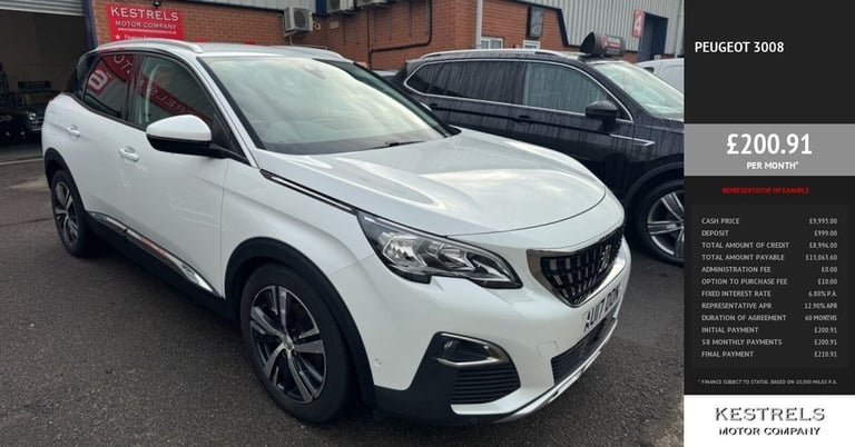image for 2021 Peugeot 3008 Allure MPV Diesel Manual