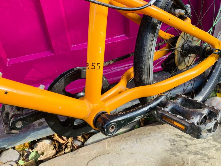 Frog 55 kids bike. 20” wheels. Orange. Ages 5-8