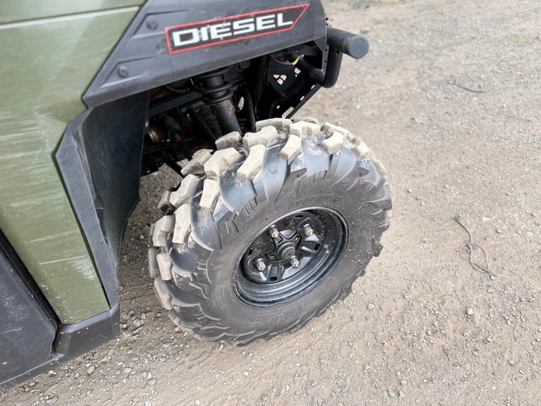 2018 ( 68 ) Polaris Ranger 1000 Diesel fully enclosed cab