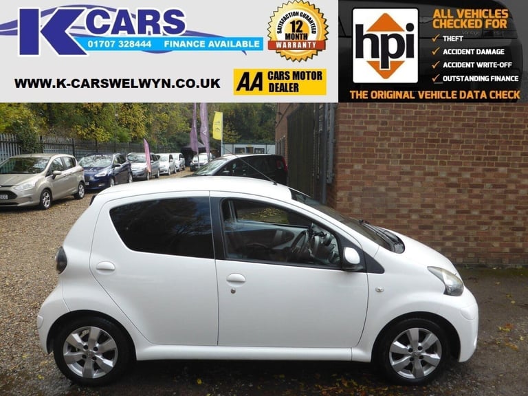 2013 Toyota AYGO 1.0 VVT-i Fire Euro 5 5dr HATCHBACK Petrol Manual