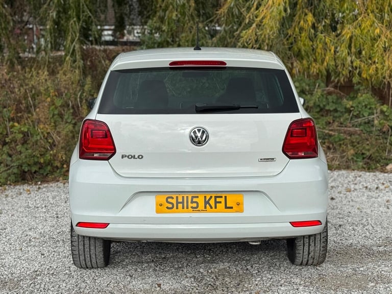 2015 Volkswagen Polo 1.0 BlueMotion Tech SE Design Euro 6 (s/s) 3dr HATCHBACK Petrol Manual