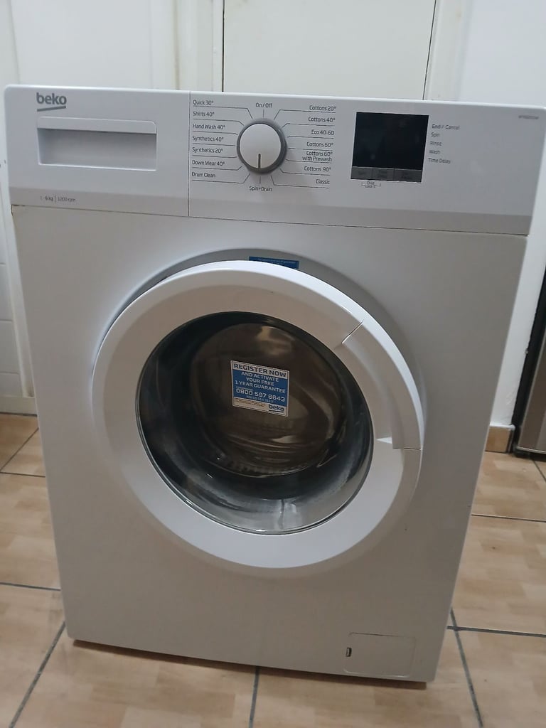 Beko washing machine 6 kg 