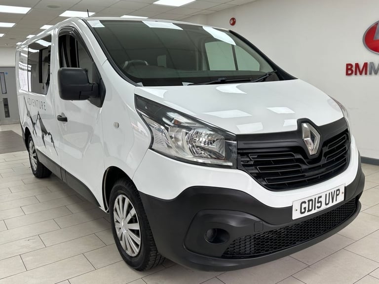 2015 Renault Trafic 1.6 dCi 27 Business camper conversion, 6 seats 5dr Diesel Manual SWB Standa C...