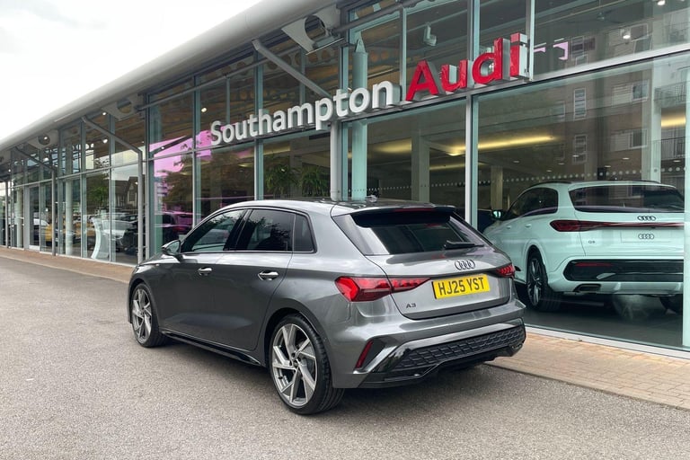  Audi A3 1.5 TFSI 35 Black Edition Sportback 5dr Petrol S Tronic Euro 6 (s/s) (150 p Petrol Autom...