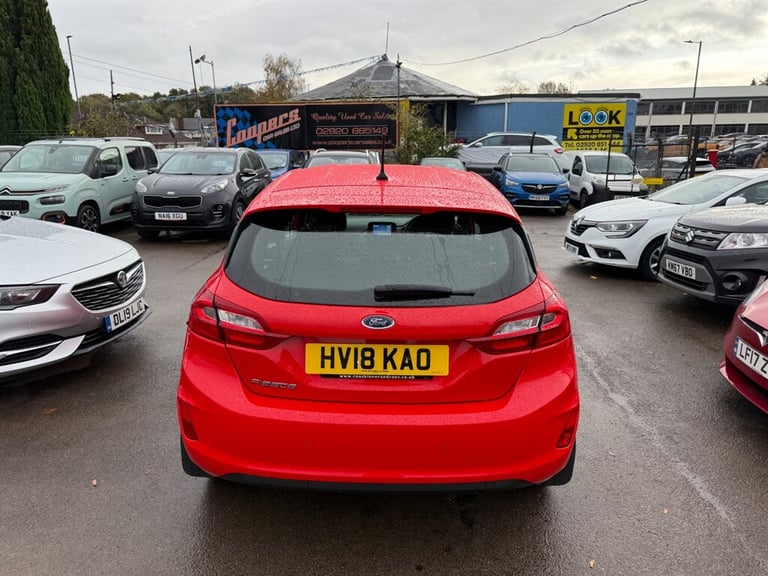 2018 Ford Fiesta 1.1 Zetec 5dr HATCHBACK PETROL Manual