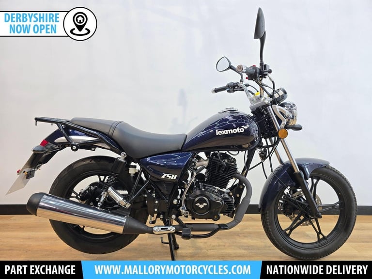 Lexmoto ZSB 125 Blue 2024 - Super Low Mileage (ONLY 36 MILES) | Learner Legal