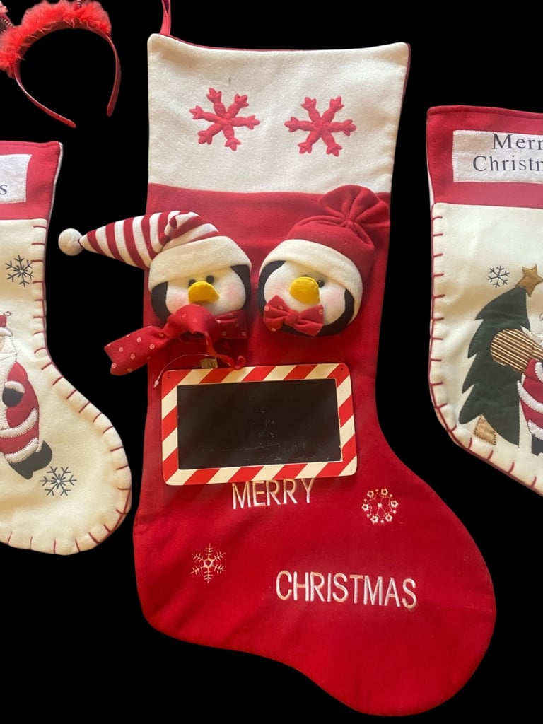 CHRISTmas stocking set 