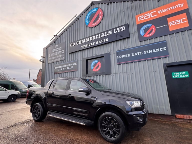 image for 2021 Ford Ranger 2.0TDCI WILDTRAK 10 Speed Automatic Double Cab Pick Up Euro 6 NO VAT Pick Up Die...
