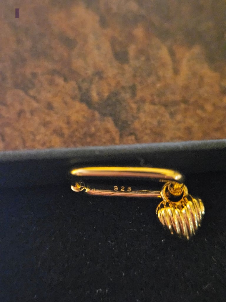 Rachel Jackson Deco Earrings Silver & 22ct Gold