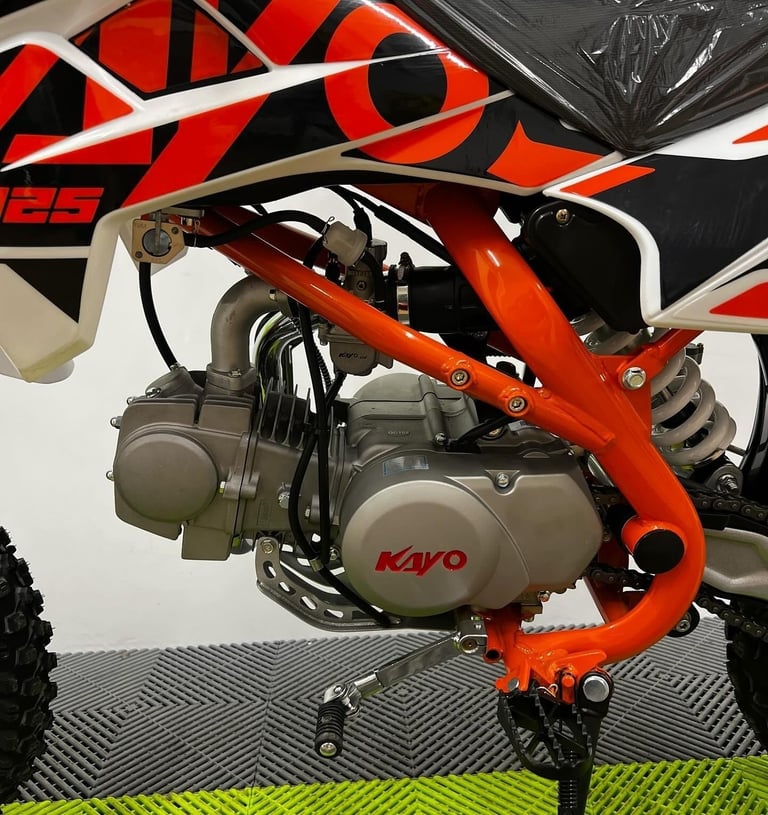 Kayo TT125 125cc Pit Bike, Brand New 2025 Model