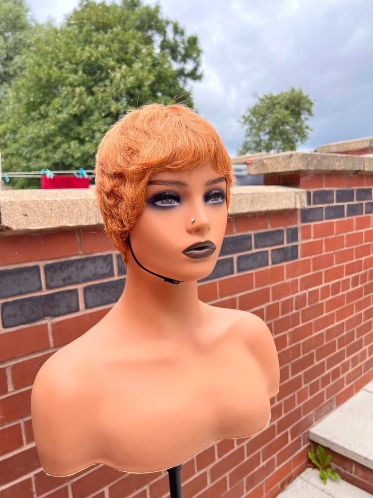Pixie cut Humanhair wig 
