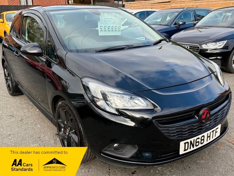image for 2018 Vauxhall Corsa 1.4 SRi Vx-line Nav Black 3dr HATCHBACK Petrol Manual