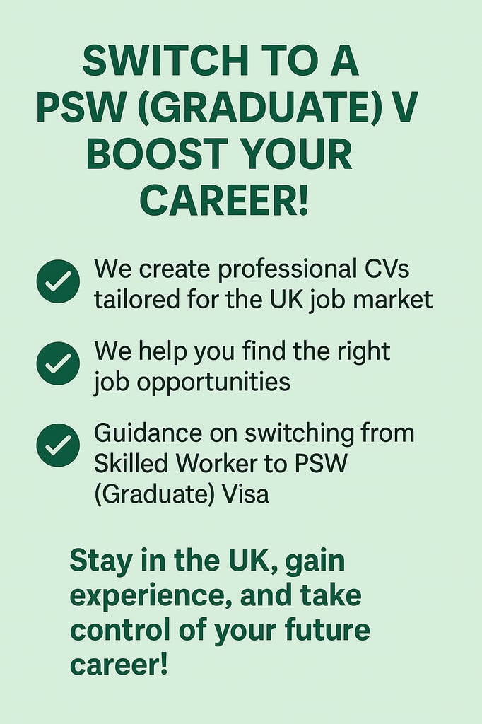 image for PSW VISA INTO SKILLED WORKER VISA RECRUITMENT 