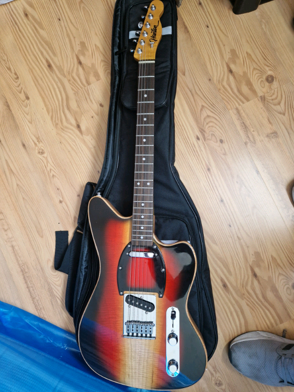 Hanlon electric hand built guitar. Price dropped.