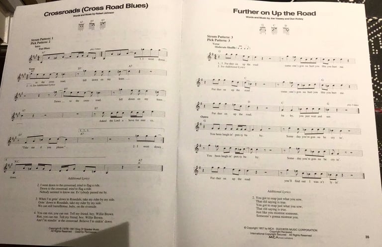 Brand New Luxury Epiphone Gig Bag & Eric Clapton, The Jam Extensive Songbooks