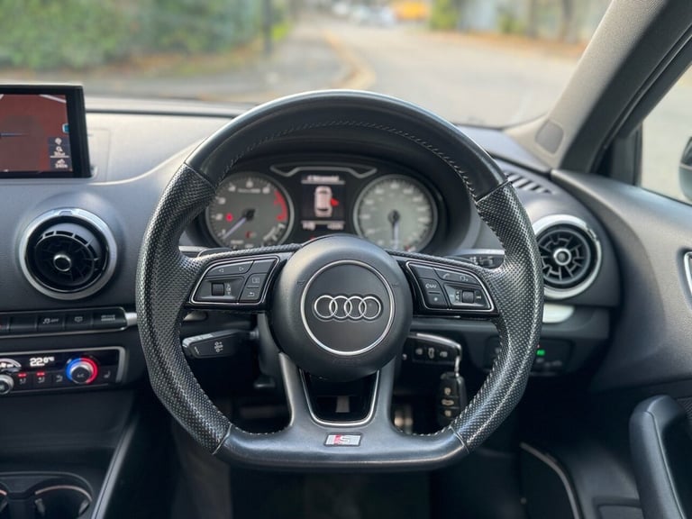 2017 Audi A3 S3 TFSI Quattro Black Edition 5dr S Tronic HATCHBACK PETROL Automatic