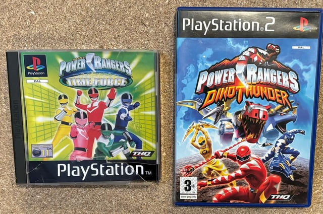 PlayStation Power rangers PS1 PS2 in Newbury