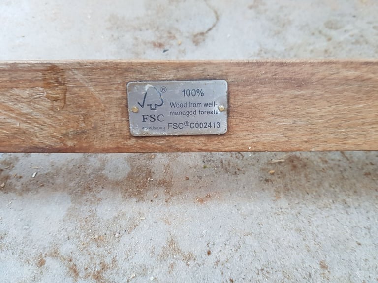 Garden table and 4 chairs