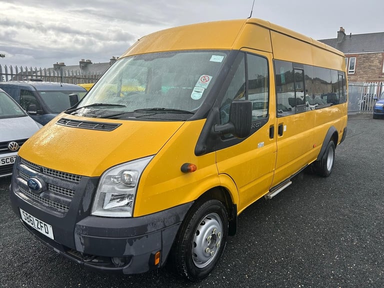 2012 Ford Transit Medium Roof 17 Seater TDCi 135ps MINIBUS NA Diesel Manual
