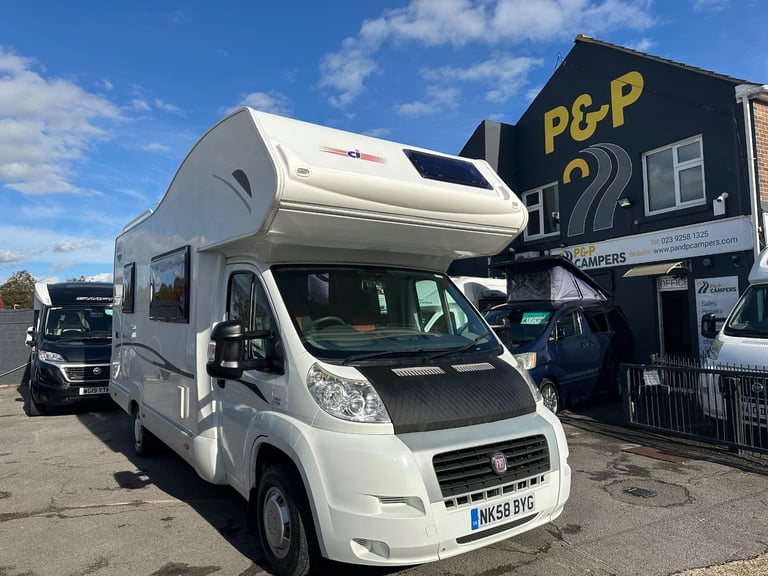 CI Carioca 656 6 berth family sized motorhome  DIESEL MANUAL 2009/58